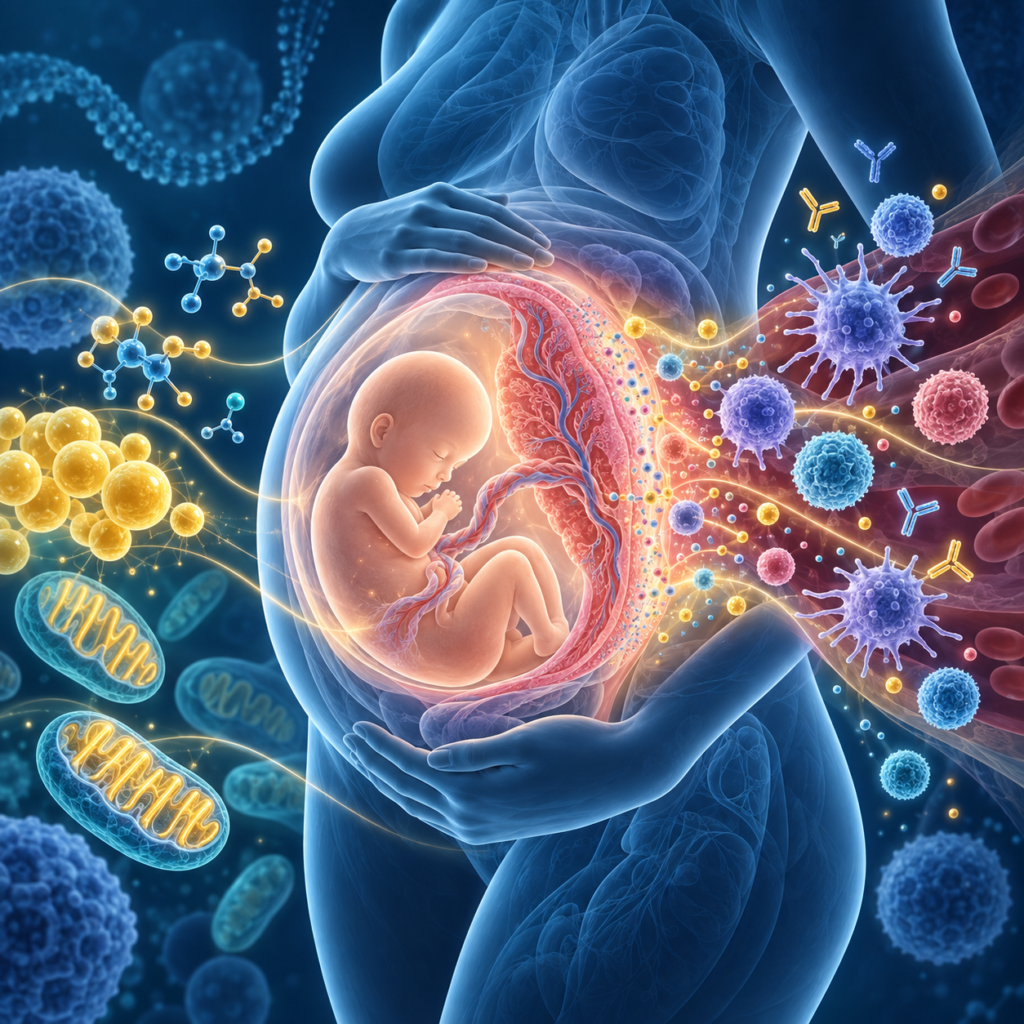 Maternal–Fetal Immune Adaptation and Metabolic Programming During Pregnancy: A Theoretical Integrative Study
